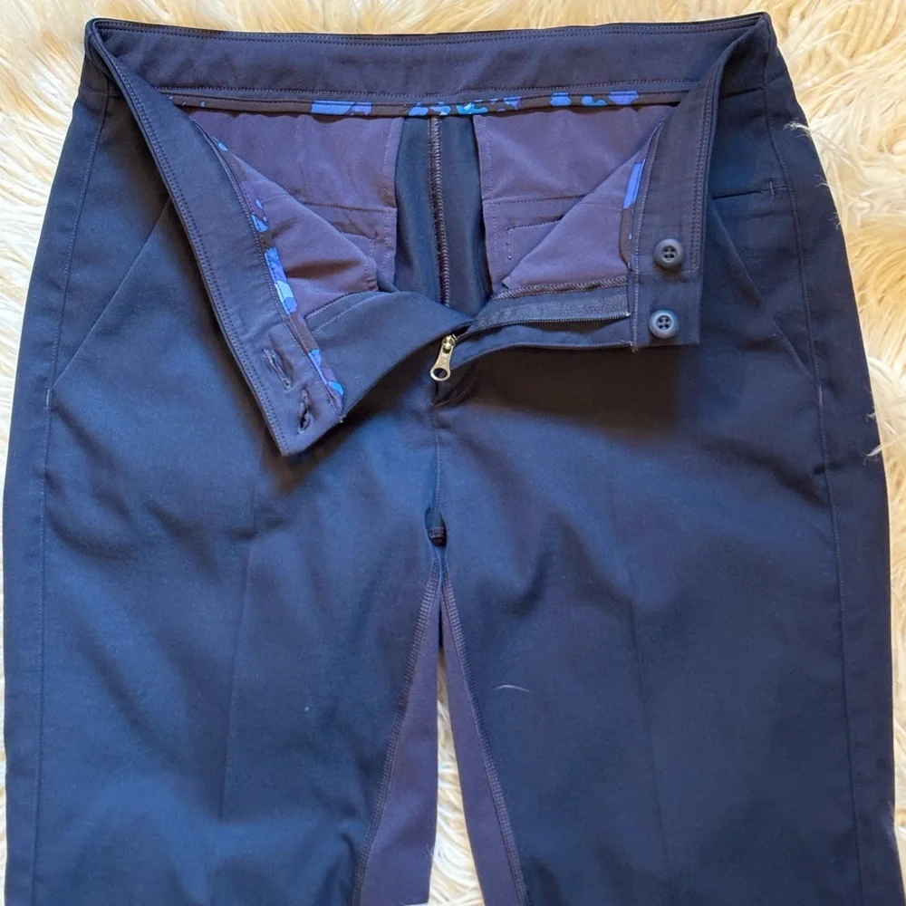 Lululemon Tailored Pants with Reflective Detail Size 4 - Picture 9 of 13